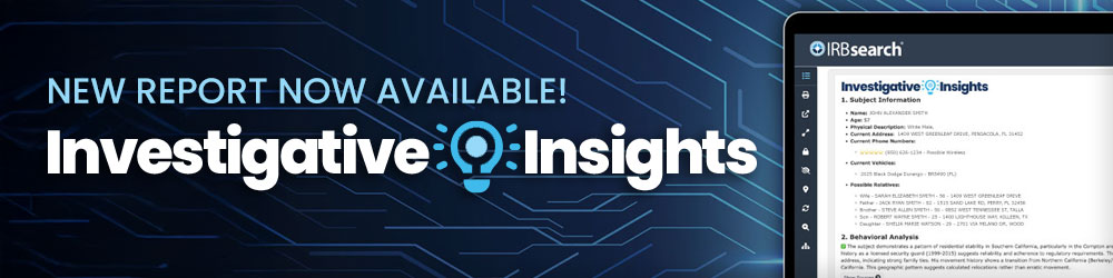 IRBsearch Investigative Insights